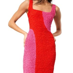 Mara Hoffman Sloan Dress Size Small Red/Pink